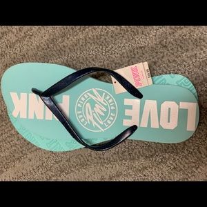 Blue flip flops Victoria’s secret